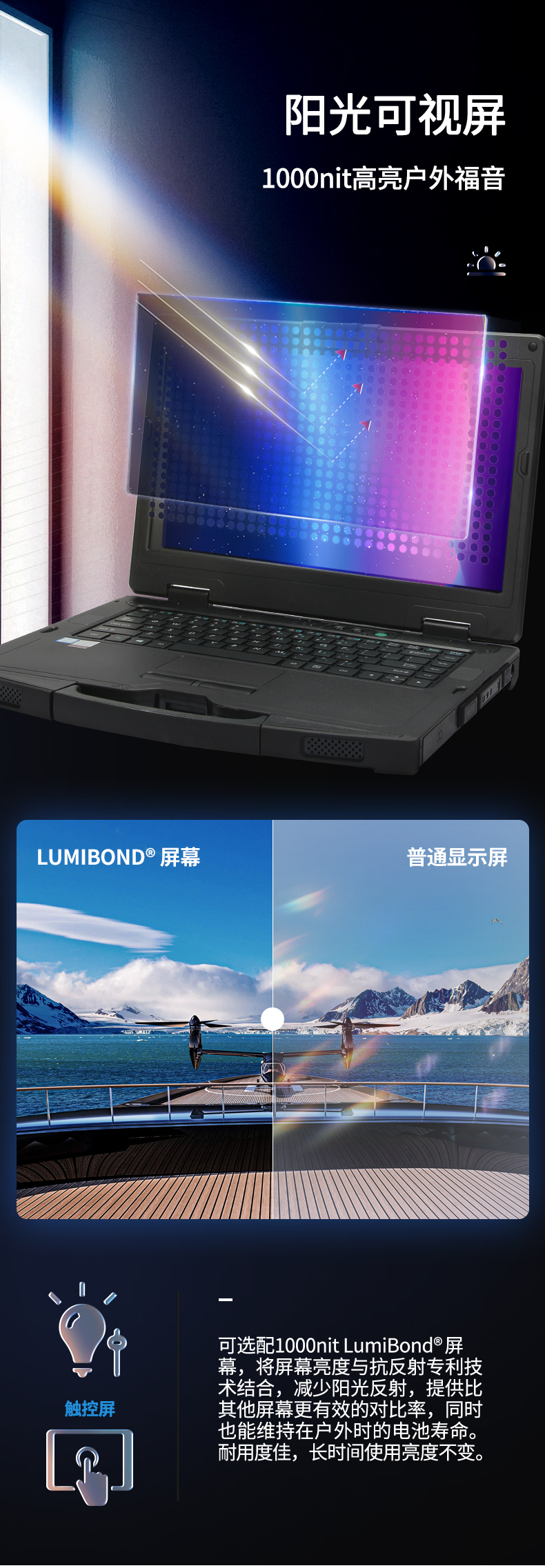 半加固三防筆記本,14英寸加固計算機,DTN-S1411G.jpg