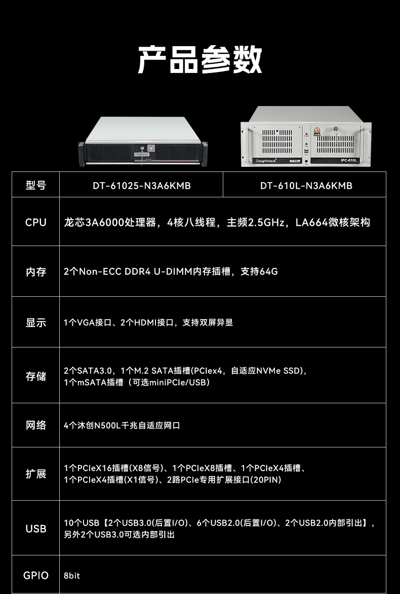龍芯3A6000工控機(jī),國產(chǎn)操作系統(tǒng)工業(yè)主機(jī)電腦,DT-610L-N3A6KMB.jpg