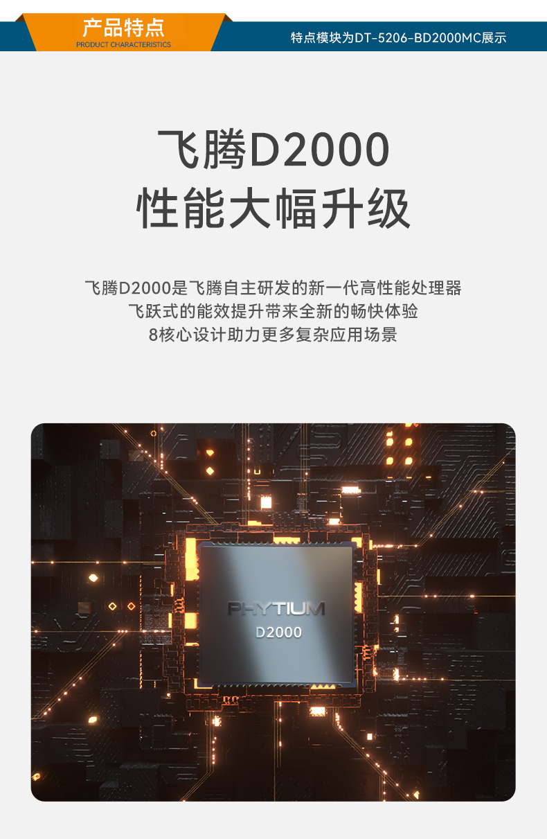 東田國產(chǎn)飛騰D2000 CPU,壁掛式浙江工控機(jī),DT-5206-BD2000MC.jpg